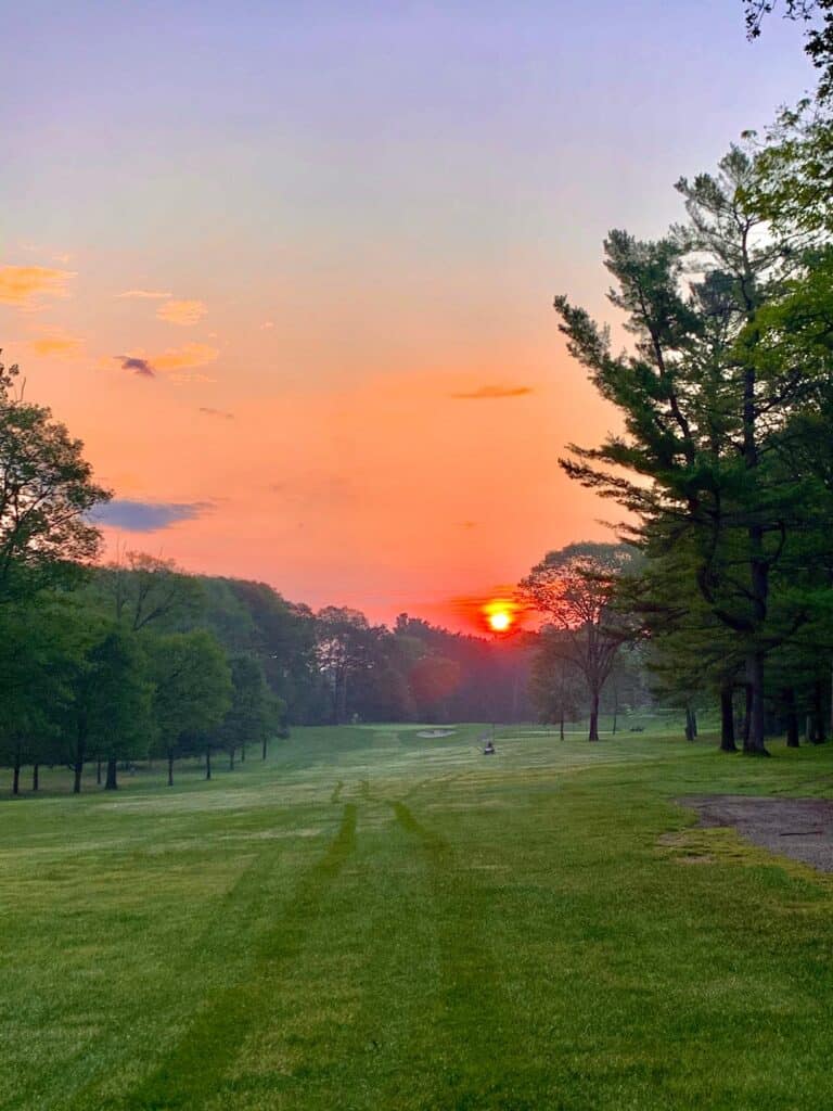 MGCC 8th Tee at Dawn